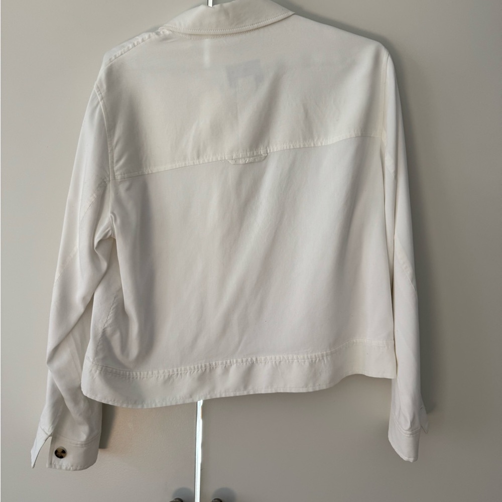 Club Monaco White Button Jacket Size Medium in perfect condition - Picture 4 of 4